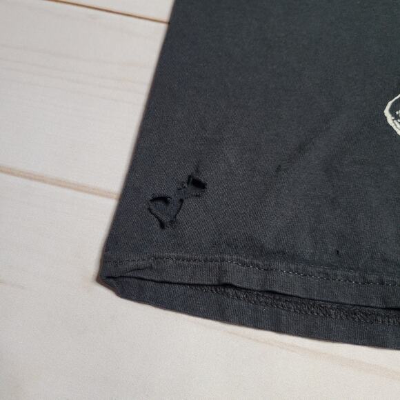 Vintage y2k Thrashed Lamb of God Black T-Shirt, 17.5x21 - Picture 3 of 9